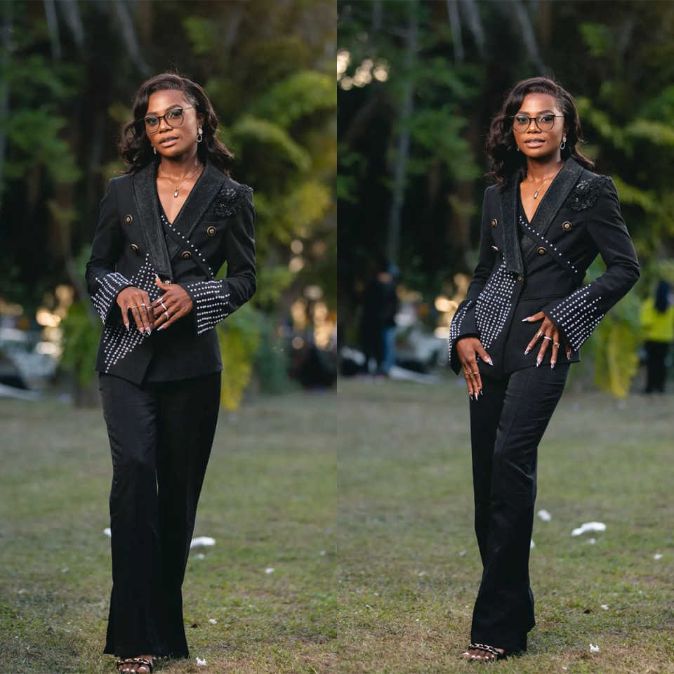 Unique Women'S Formal Wear - Unique Design Pearls Beads Women Pants