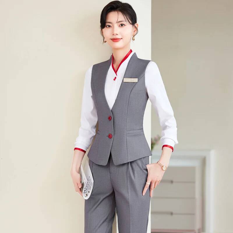 Women Formal Wear Winter - Plus Size 5XL Formal Pantsuits Elegant