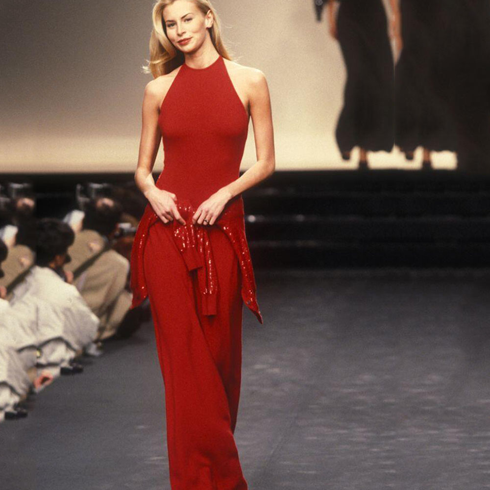 Formal Dress Female - Red Evening Dresses Women O Neck