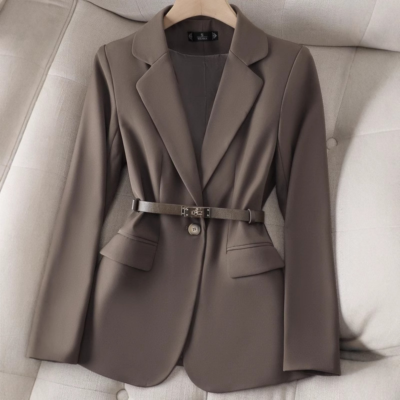 Women Formal Wear Winter - Office Ladies Blazer Women Jacket Long
