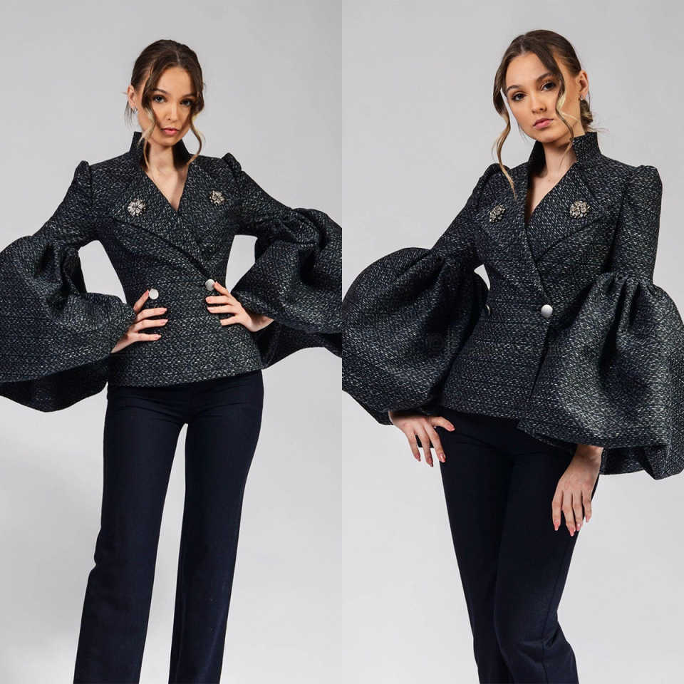 Unique Women'S Formal Wear - Unique Design Women Blazer Dress Big