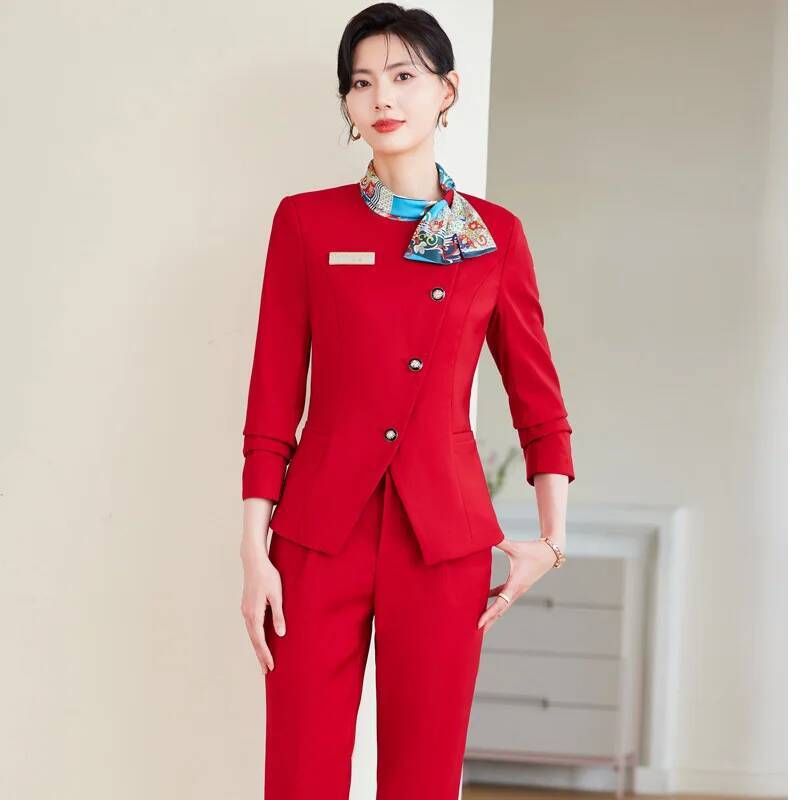 Women Formal Wear Winter - Plus Size Formal Elegant Styles Pantsuits