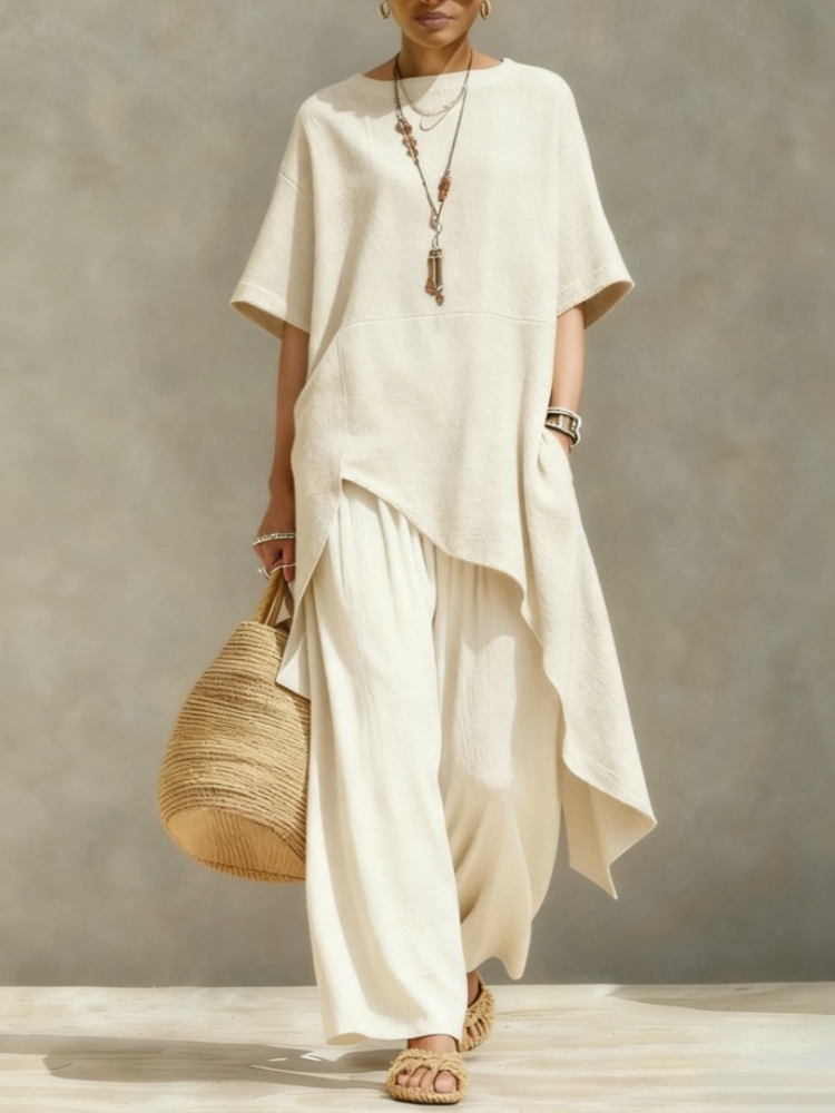 Women Cotton Linen Pant Sets 2 - огляд і ціна Women'S Formal Wear Blouse