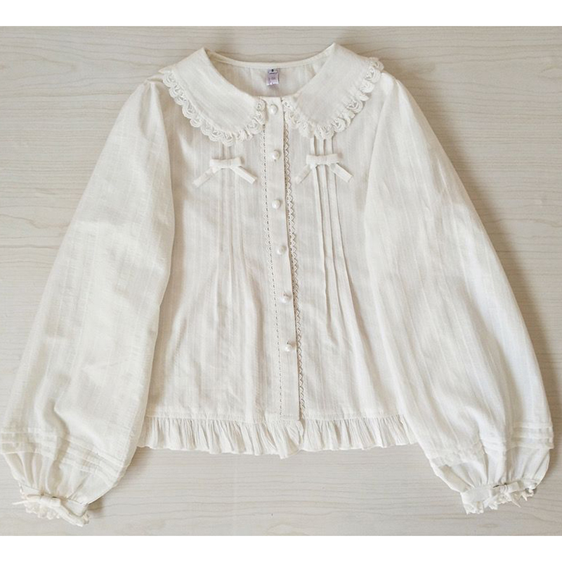 Lolita Cute Whit Shirt Women S - огляд і ціна Women'S Formal Wear Blouse
