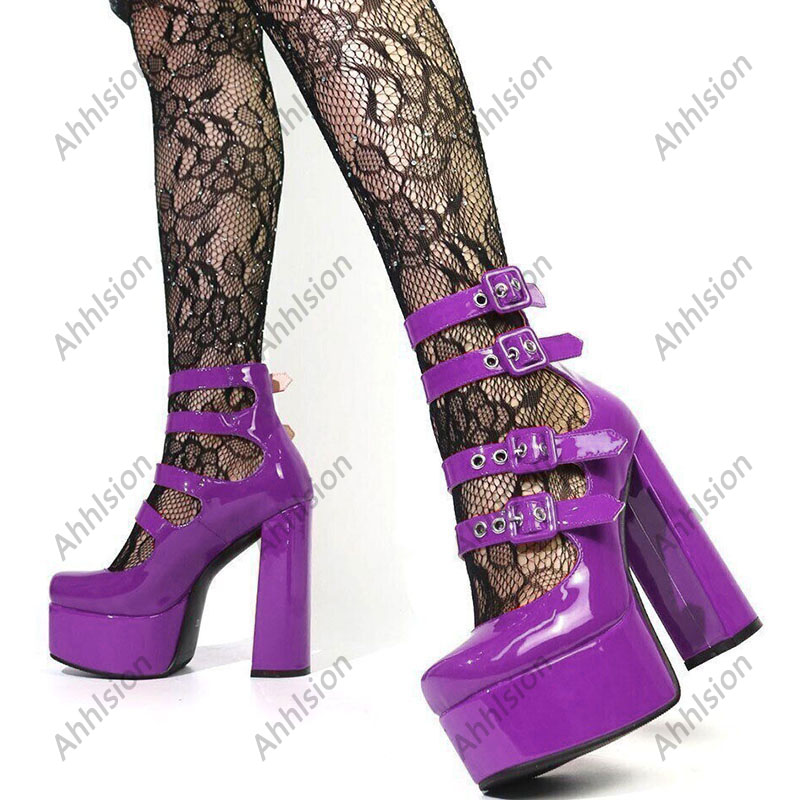 Ahhlsion Women Spring Pump Pat - огляд і ціна Pump Heel Block