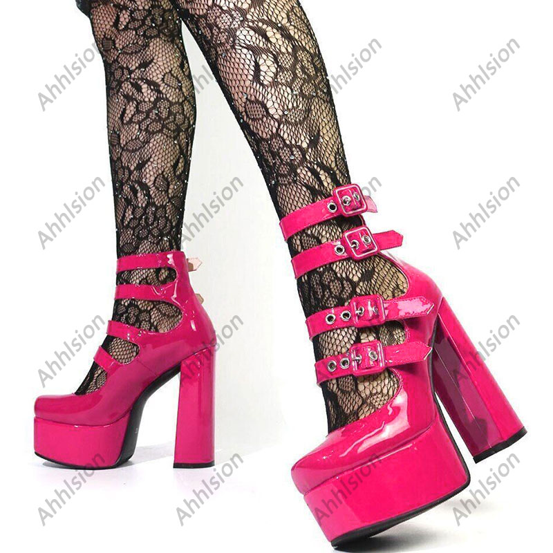 Ahhlsion Women Spring Pump Pat - огляд і ціна Pump Heel Block