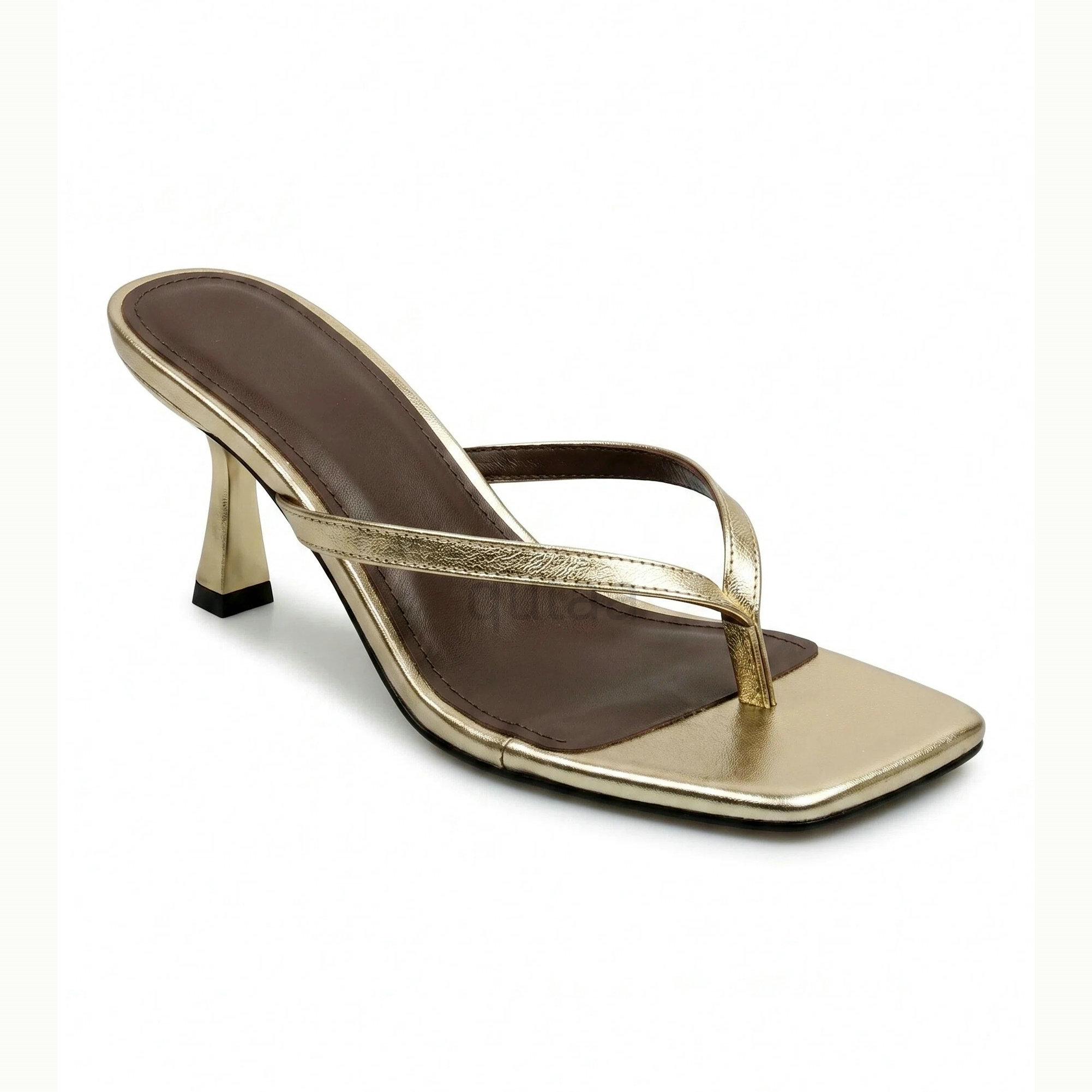 QUTAA News Fashion Flip-flops  - огляд і ціна Kitten Heel Women