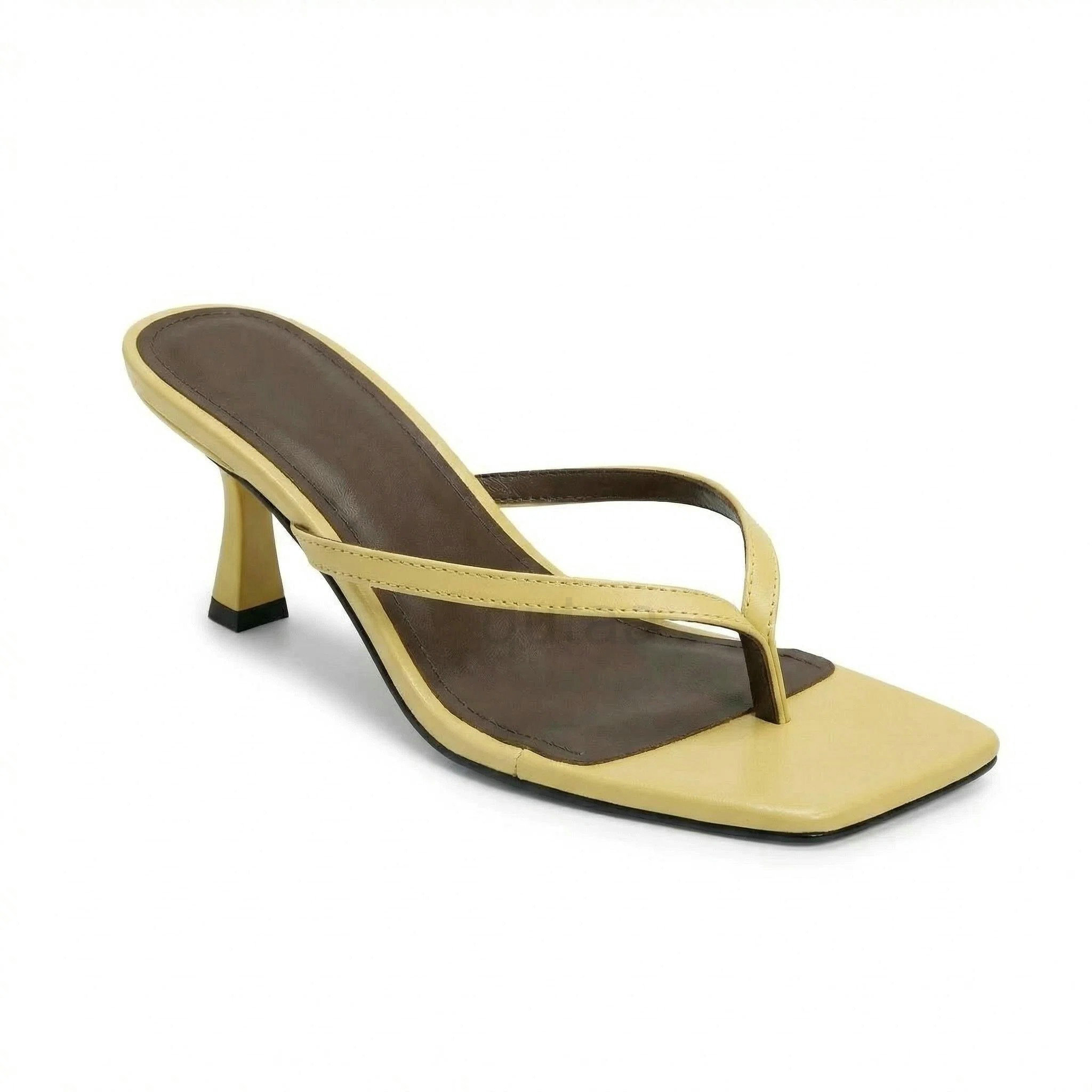 QUTAA News Fashion Flip-flops  - огляд і ціна Kitten Heel Women
