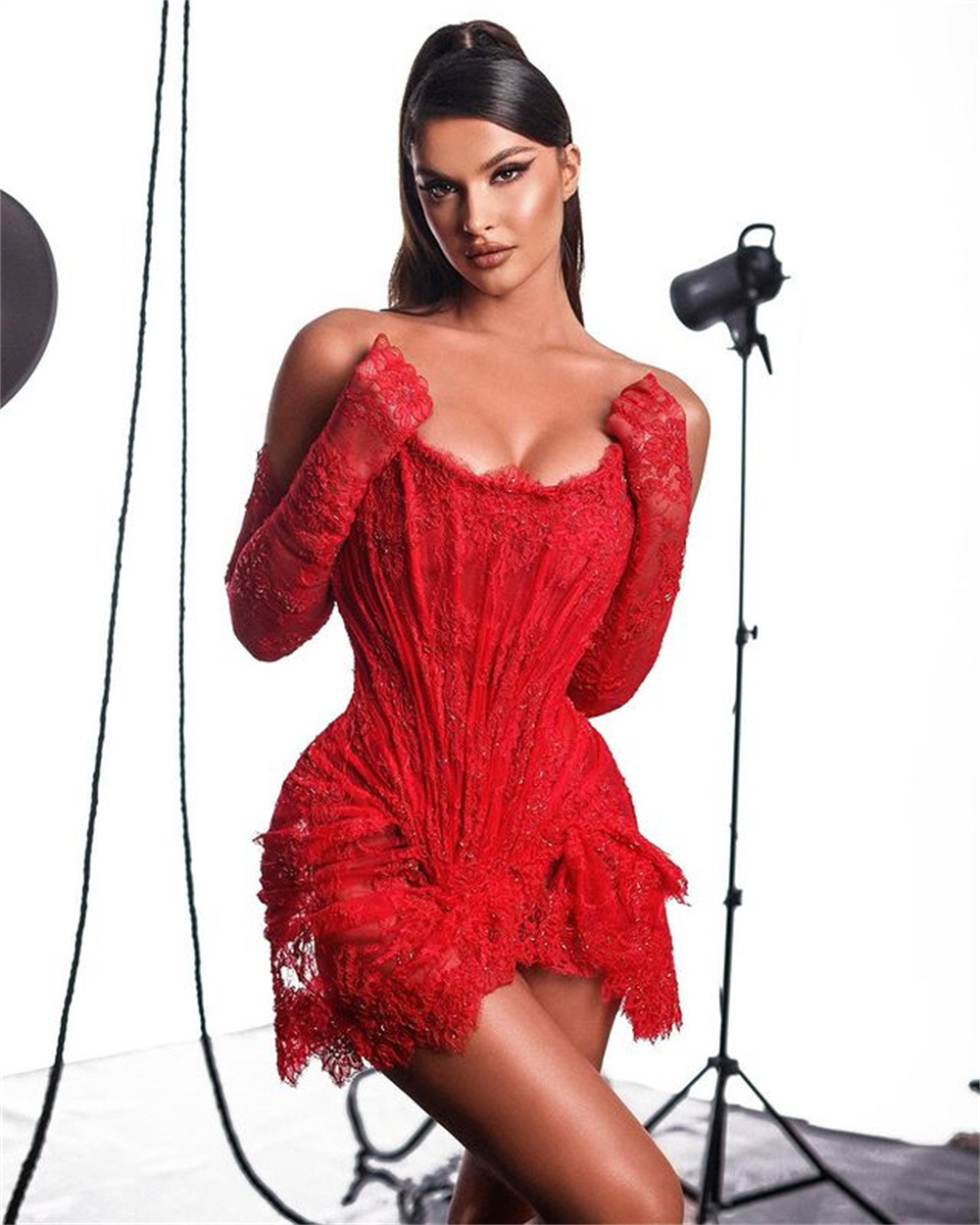 2 Color Stylish Sleek Tube Lac - огляд і ціна Women Formal Wear H&M