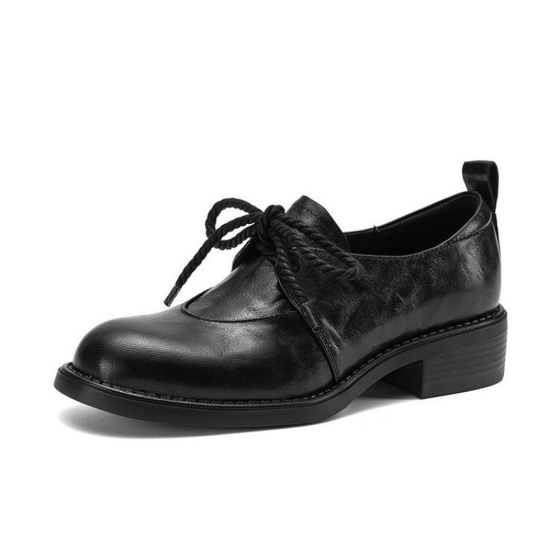 French Vintage Simple Lace-up  - огляд і ціна Kitten Heel Women