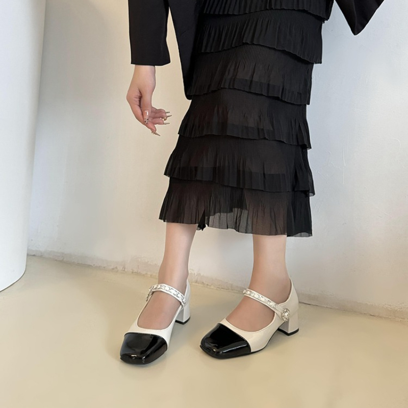 2026 Pearl Clasp Thick-Topped  - огляд і ціна Formal Women Daily Wear Slippers