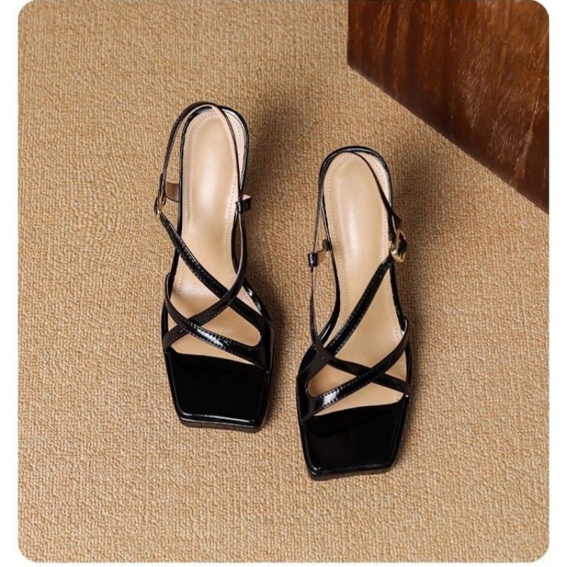 Women's Sheepskin Band Cross S - огляд і ціна Kitten Heel Women