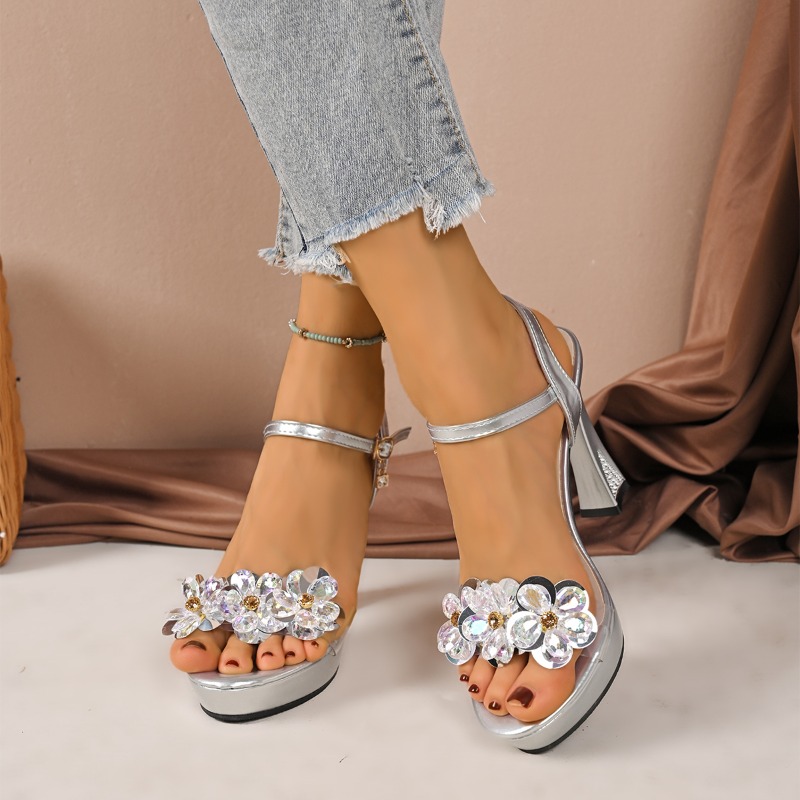 Sandals Fish Mouth One Word Bu - огляд і ціна Pump Heel Block
