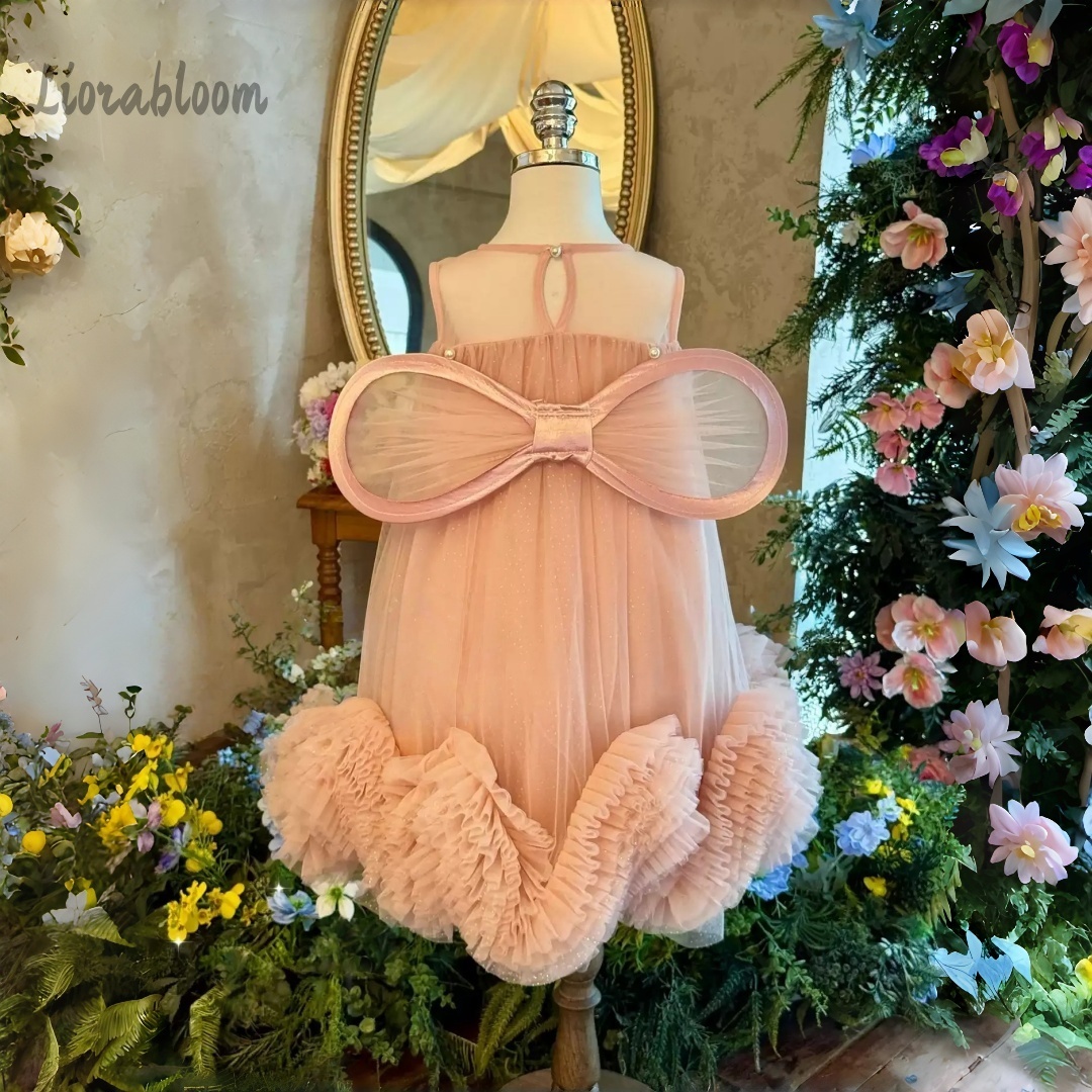 Girls' Pink Winged Dress Fluff - огляд і ціна Women Formal Wear H&M
