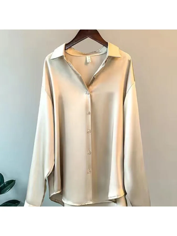 Plus Size Casual Women Silk Sh - огляд і ціна Women'S Formal Wear Blouse