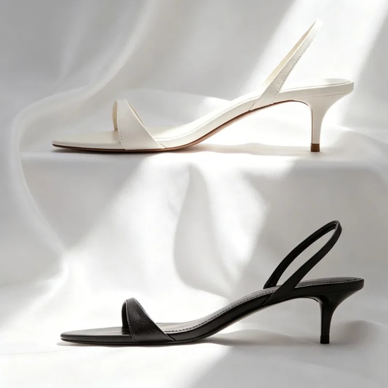 2026 Summer Sexy Open Toe High - огляд і ціна Kitten Heel Women