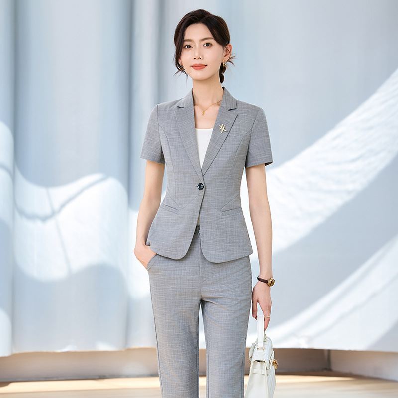 Women's short-sleeved suit set - огляд і ціна Women Formal Wear H&M