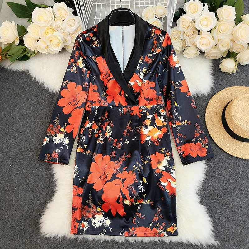 2026 Spring Floral Print V Nec - огляд і ціна Women Formal Wear H&M