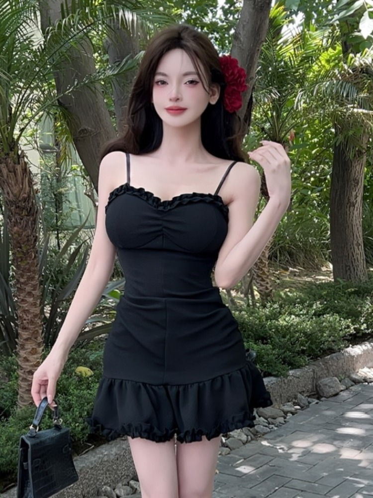 Sexy Low Cut Ruffle Pure Desir - огляд і ціна Wrap Dress Work