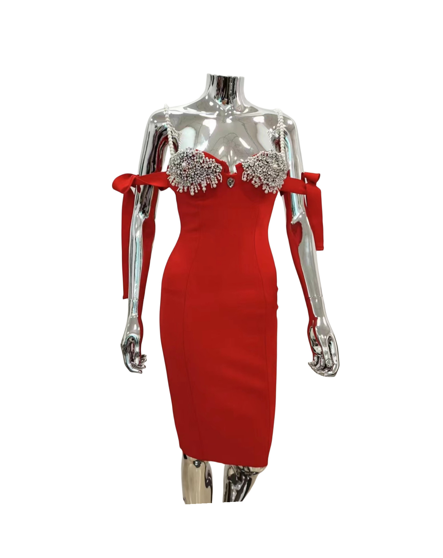 Glam Suspender Tube Top Long D - огляд і ціна Women Formal Wear H&M