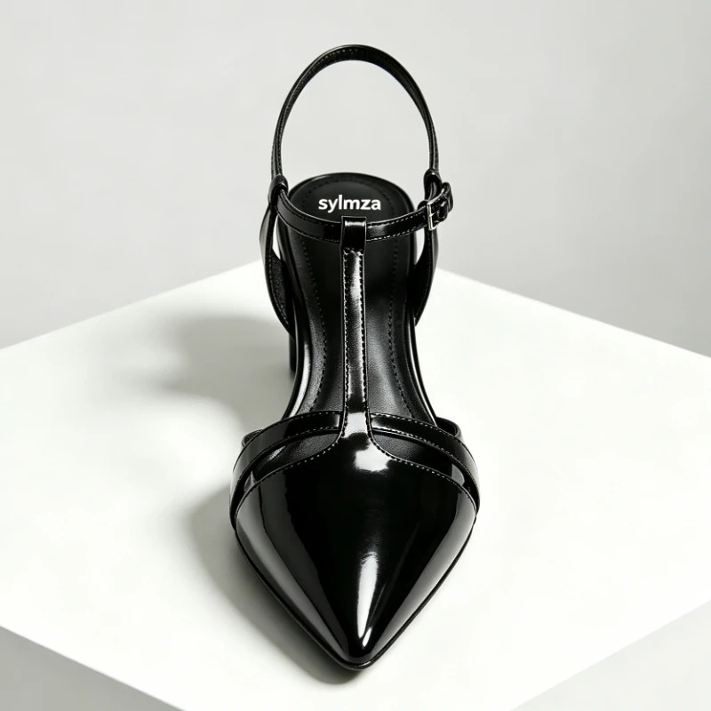 Patent Leather Kitten Heel Wom - огляд і ціна Kitten Heel Women