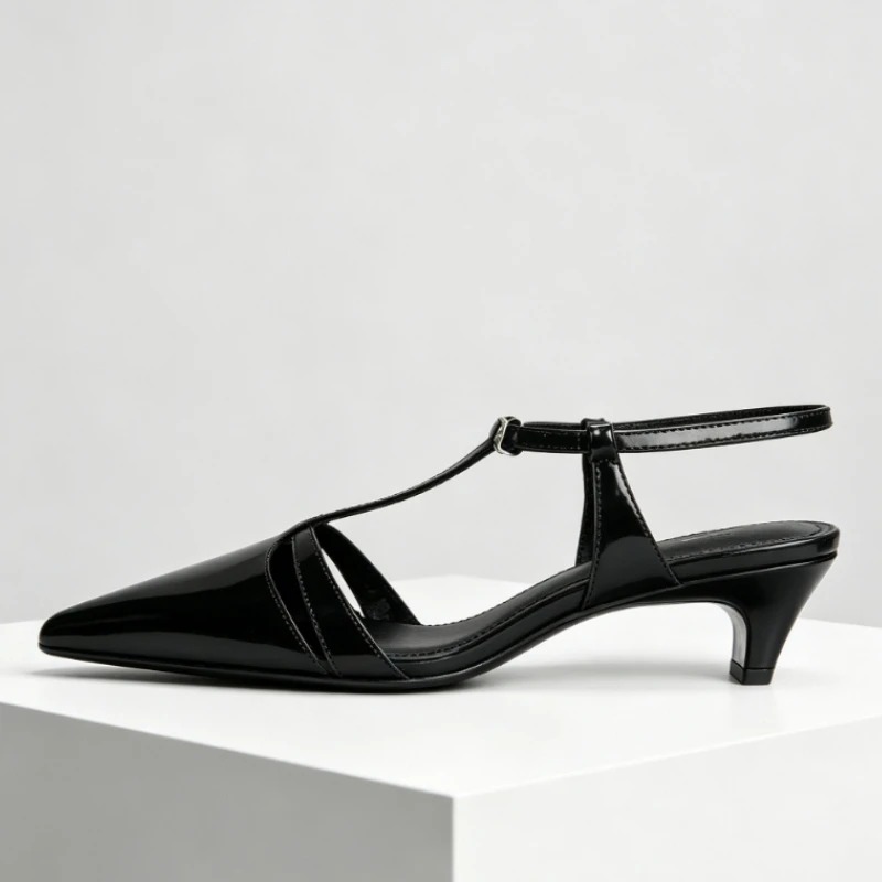 Patent Leather Kitten Heel Wom - огляд і ціна Kitten Heel Women