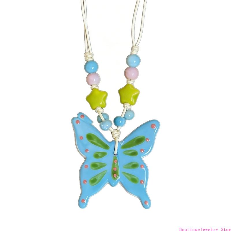 E1PE Stylish Butterfly Charm N - огляд і ціна Unique Women'S Formal Wear