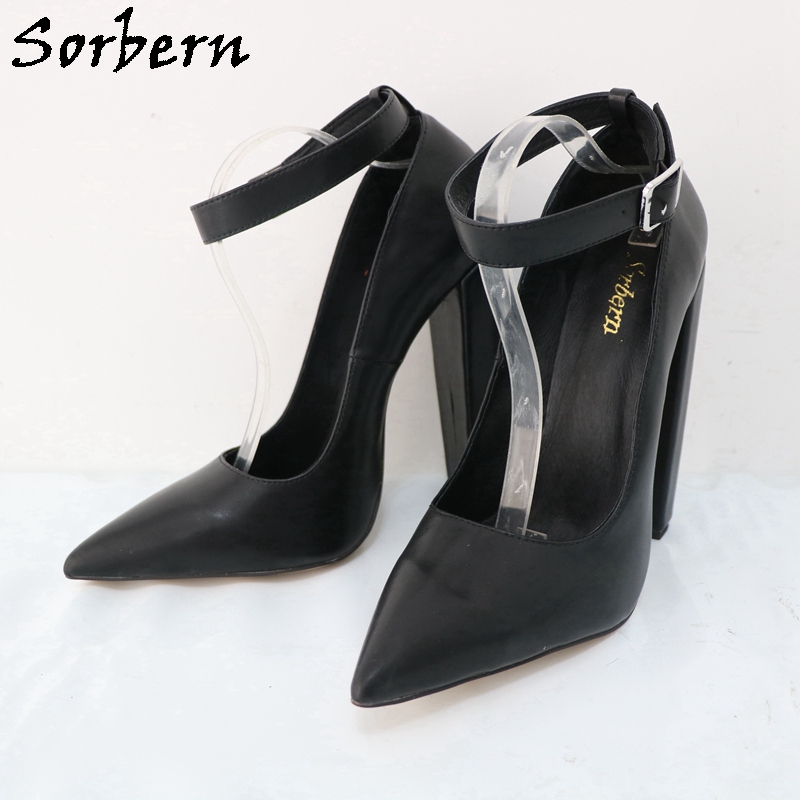 Sorbern Large Size Eu47 Women  - огляд і ціна Pump Heel Block