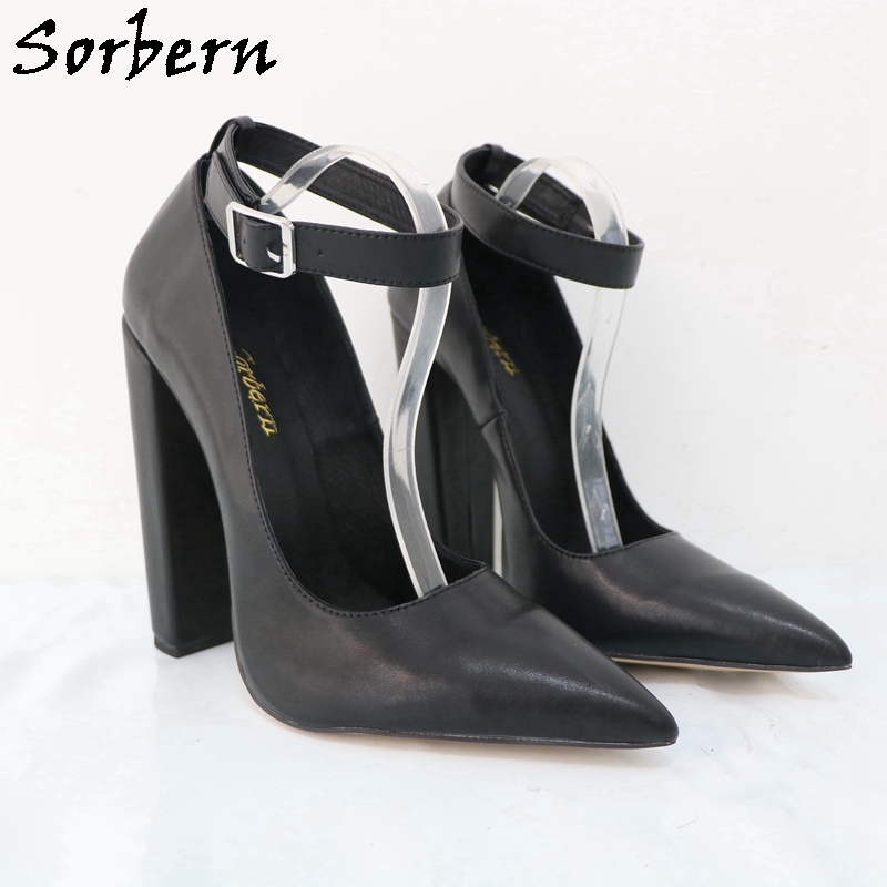 Sorbern Large Size Eu47 Women  - огляд і ціна Pump Heel Block