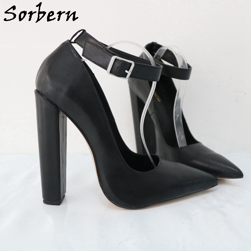 Sorbern Large Size Eu47 Women  - огляд і ціна Pump Heel Block