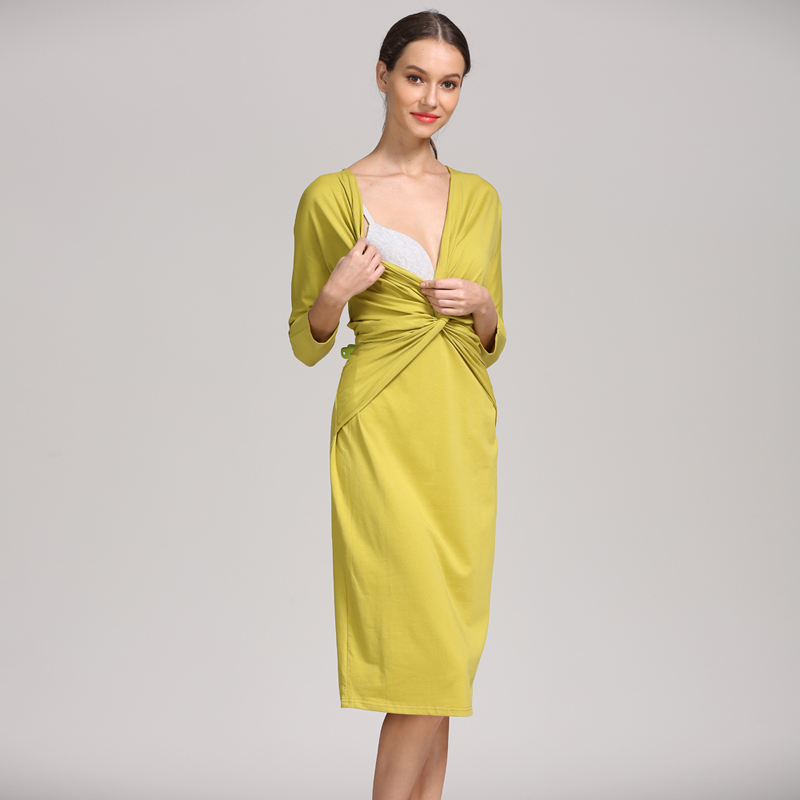 Twist Front Wrap Nursing Mater - огляд і ціна Wrap Dress Work