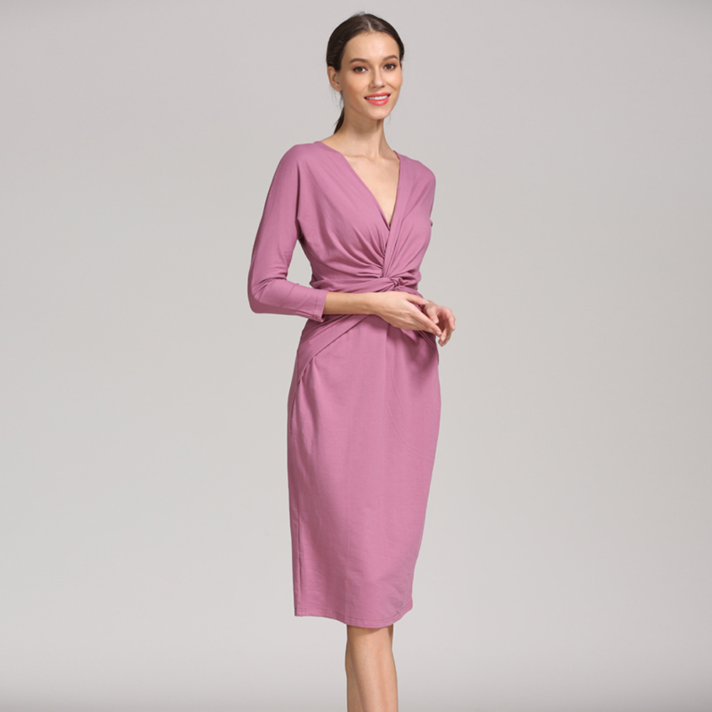Twist Front Wrap Nursing Mater - огляд і ціна Wrap Dress Work