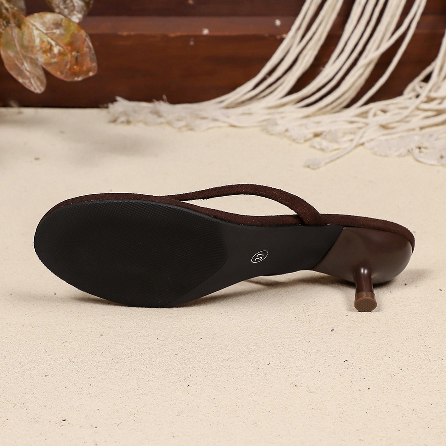 New Faux Suede Heeled Thong Sa - огляд і ціна Kitten Heel Women