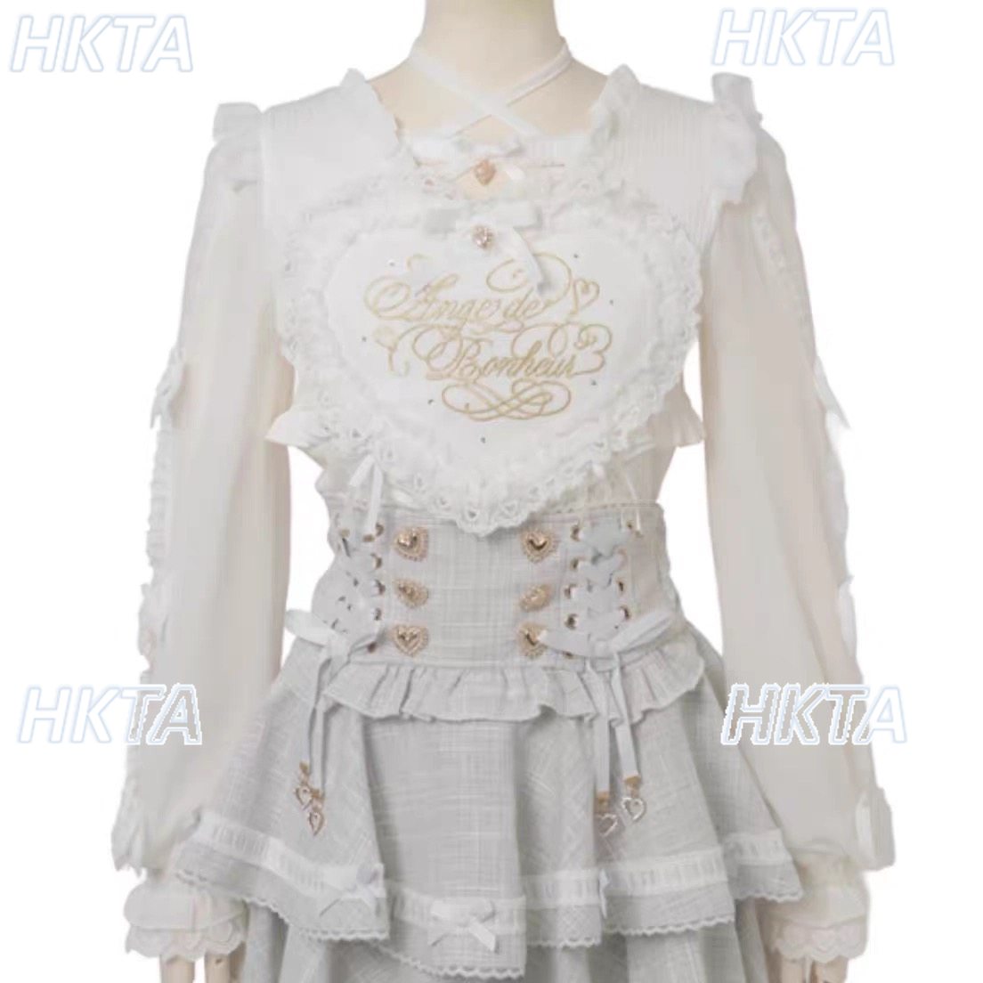 Japanese New Sweet Cute Pink W - огляд і ціна Women'S Formal Wear Blouse